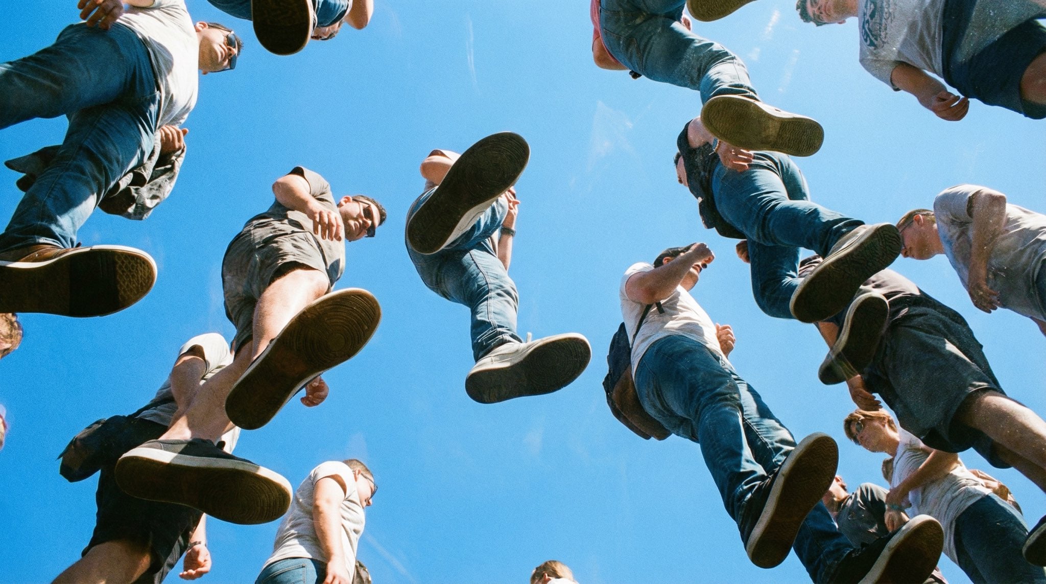 View From Under A Plane Of Completely Photography Nano Banana Prompt AI image prompt example 2