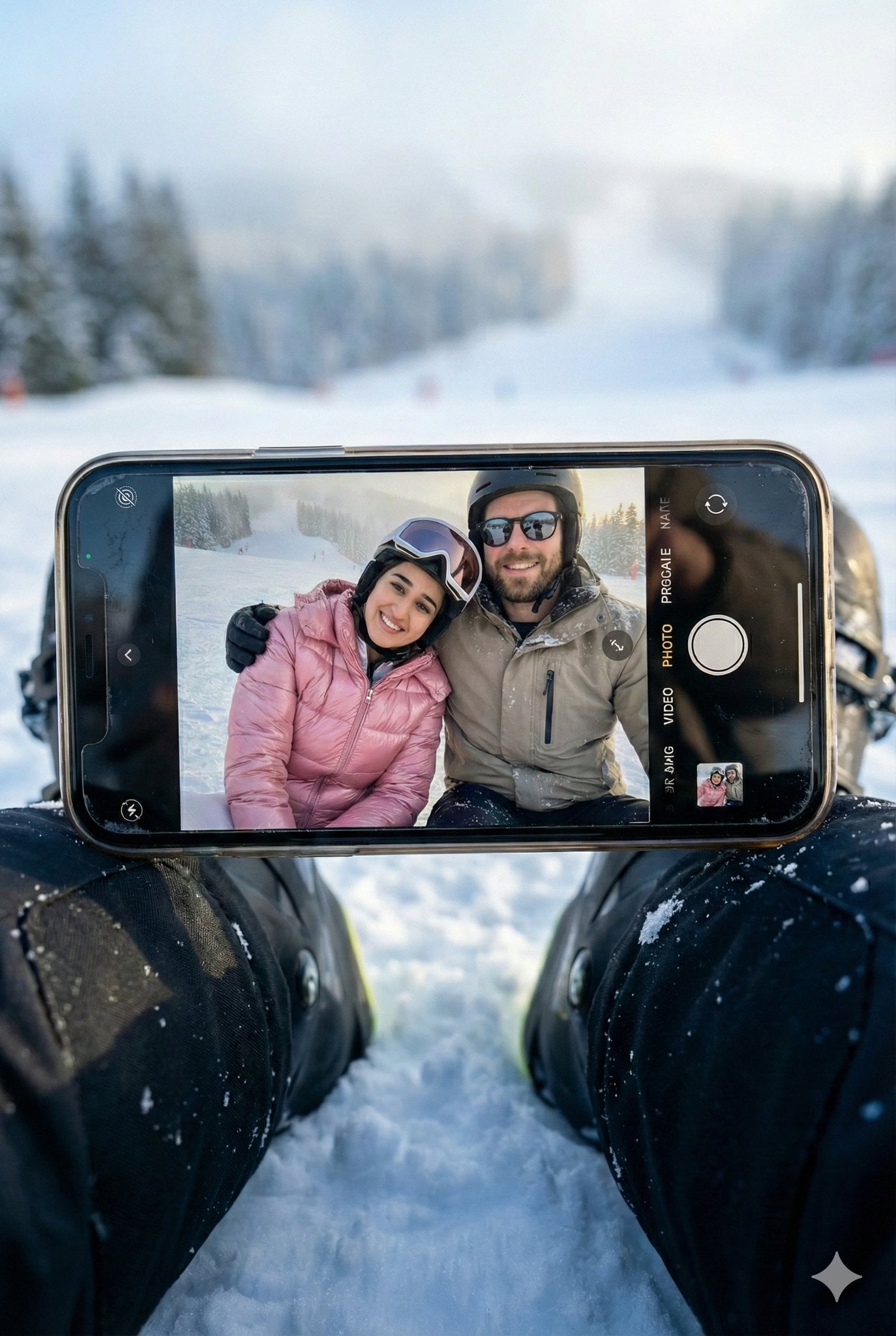 Create A Hyper Realistic Winter Scene Photography Nano Banana Prompt AI image prompt example 2