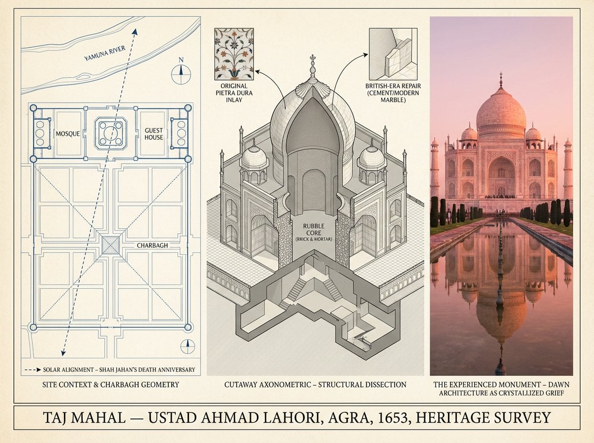 A Preservation Architect S Survey Board UI Graphic Nano Banana Prompt AI image prompt example 3