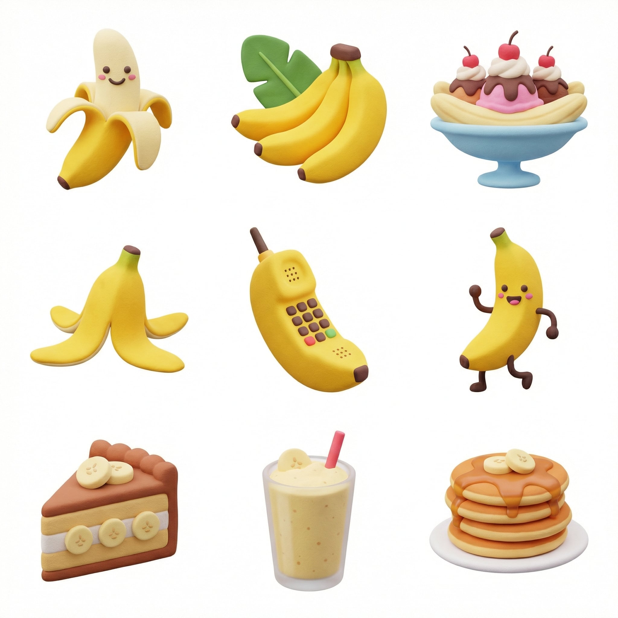 Create A Collection Of Icons 3D Illustration Nano Banana Prompt AI image prompt example 2