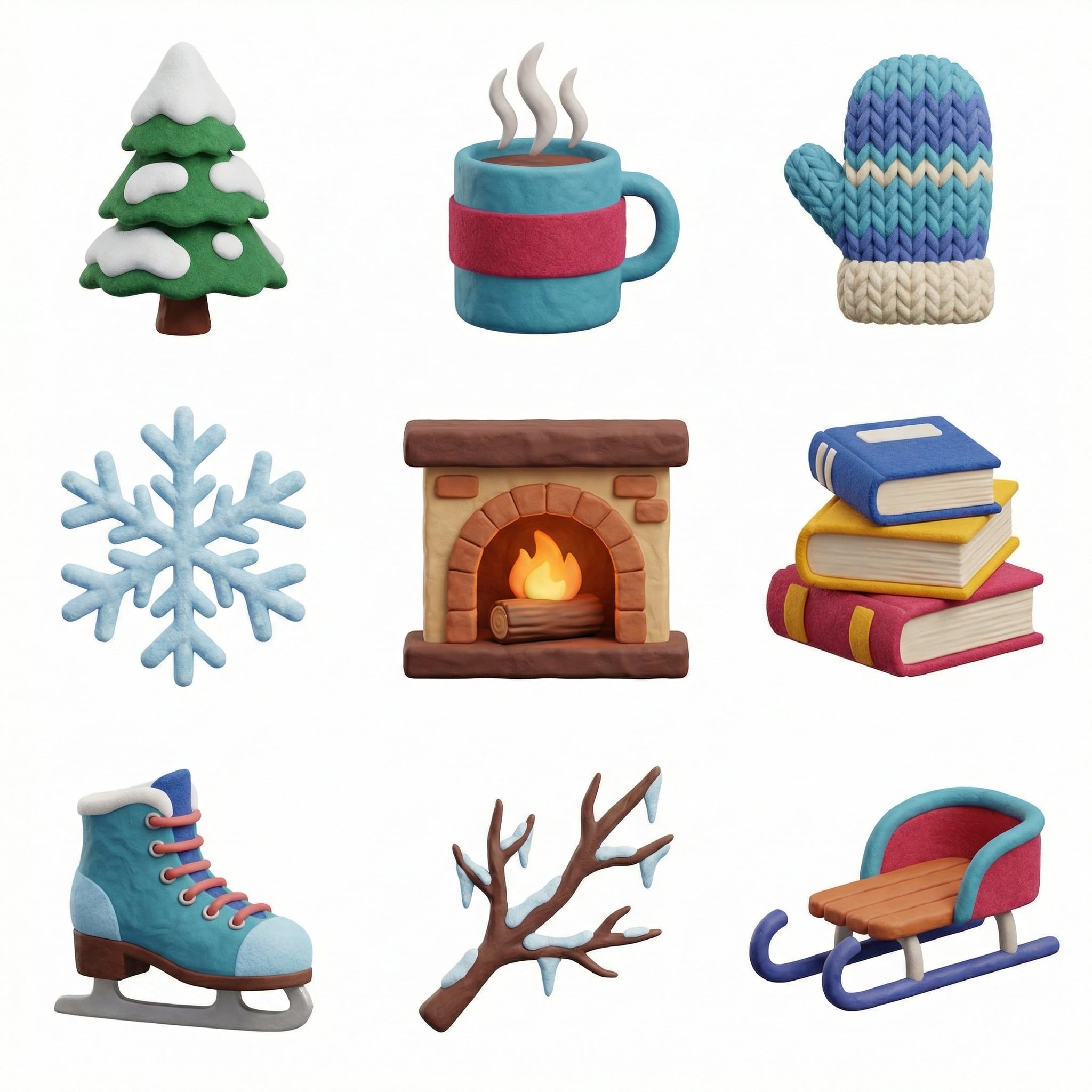 Create A Collection Of Icons 3D Illustration Nano Banana Prompt AI image prompt example 3
