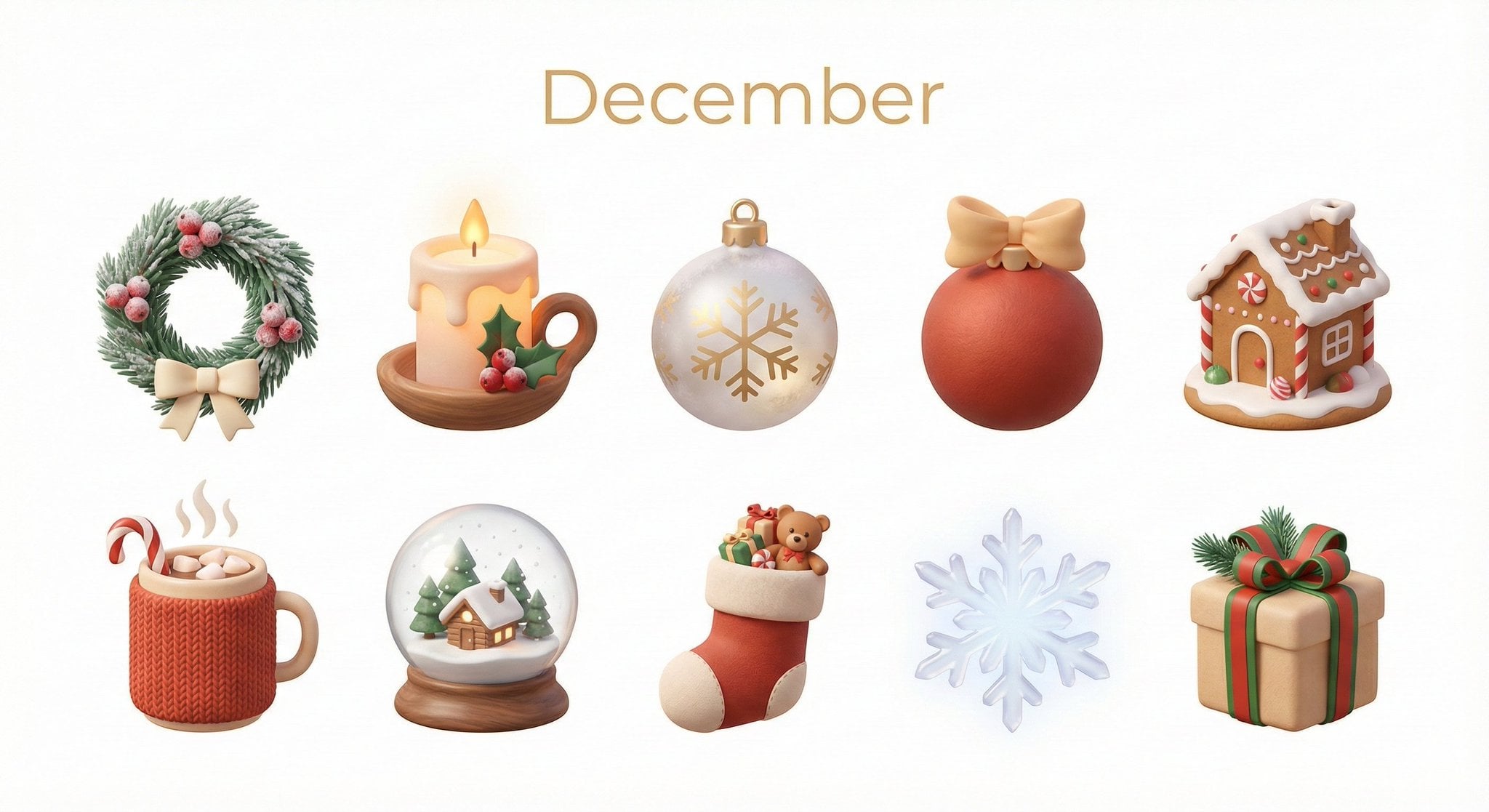 Create A Collection Of Icons 3D Illustration Nano Banana Prompt AI image prompt example 4