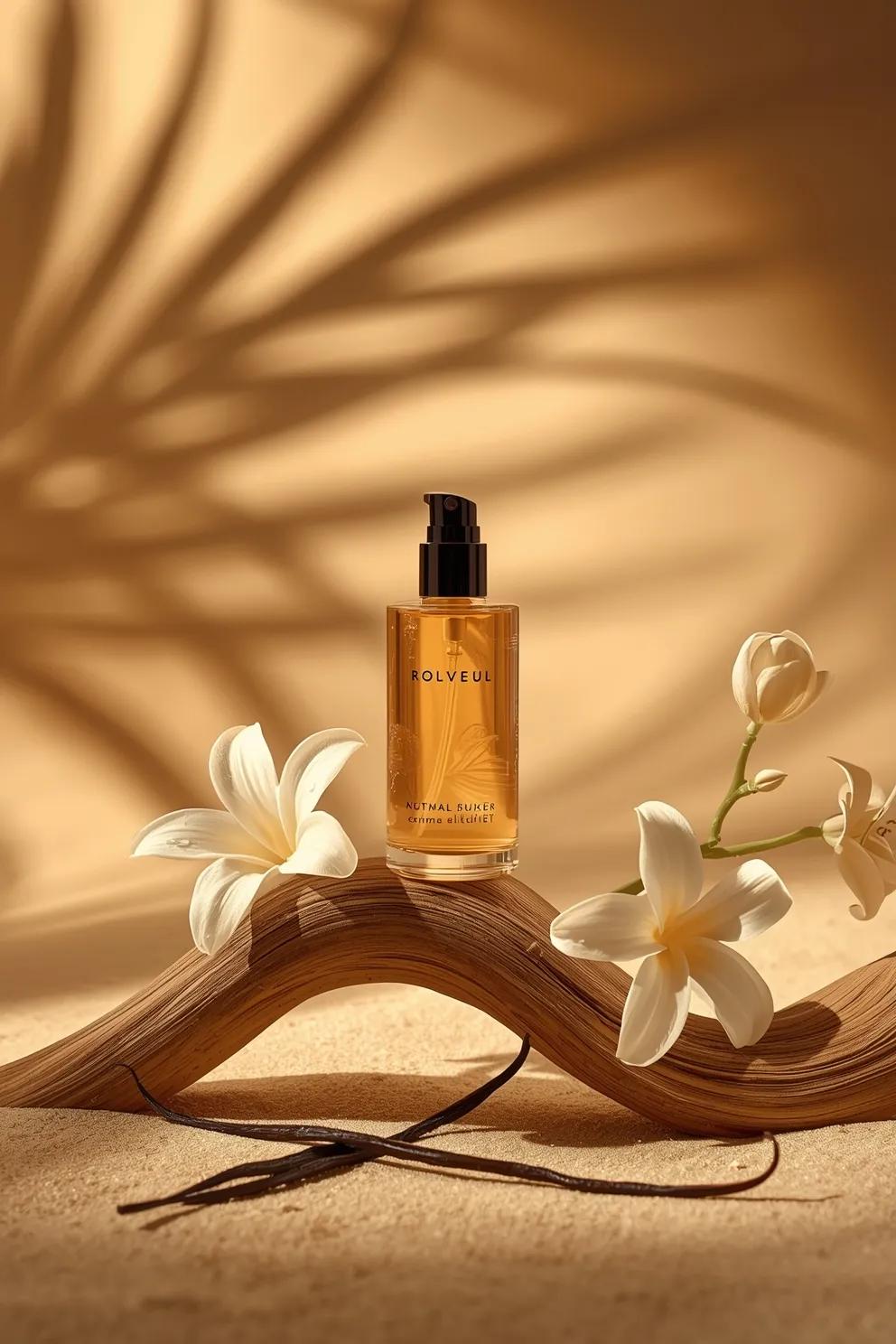 Ultra Cinematic Luxury Skincare Product Product Nano Banana Prompt AI image prompt example 2