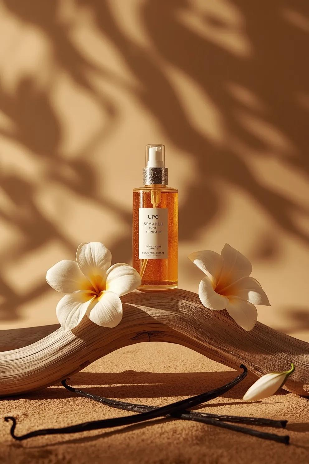 Ultra Cinematic Luxury Skincare Product Product Nano Banana Prompt AI image prompt example 3