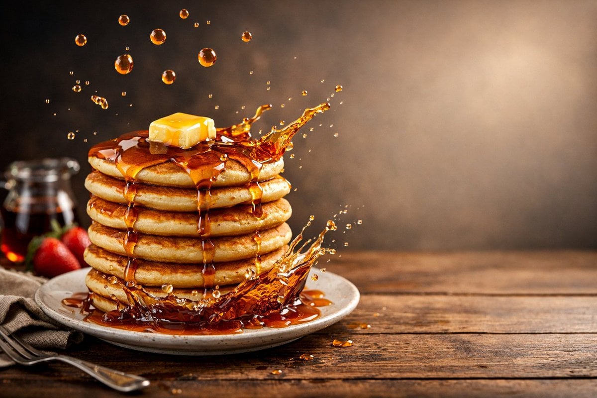 Advertising Style Food Photography Of A Stack Food GPT Image 2 Prompt AI image prompt example 2