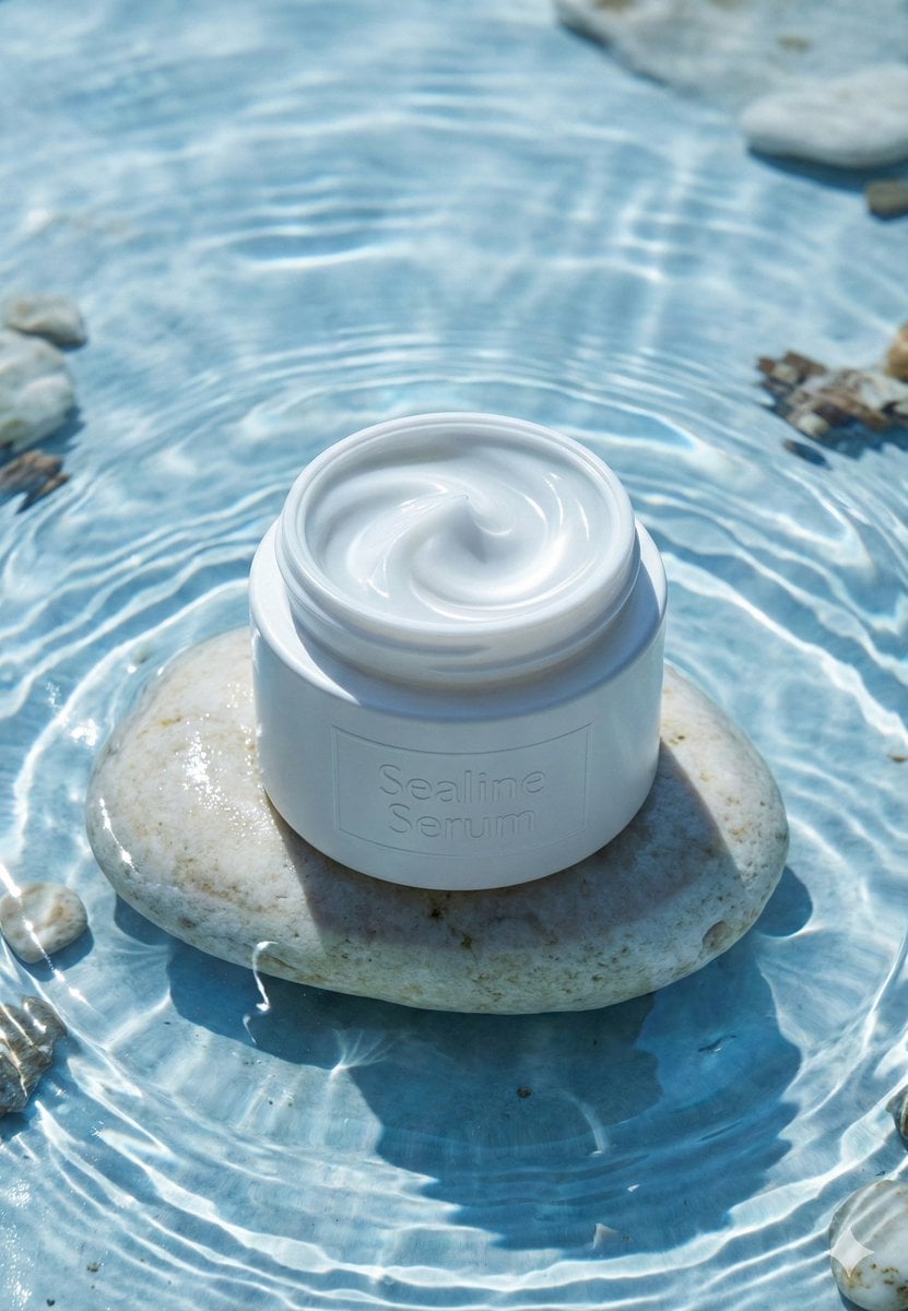 Prompt A Premium Minimalist Skincare Product Nano Banana Prompt AI image prompt example 2