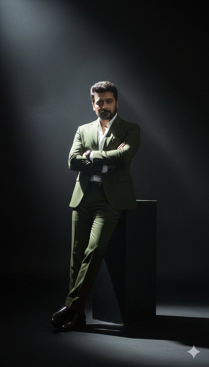 Prompt Cinematic Full Body Studio Photography Nano Banana Prompt AI image prompt example 2
