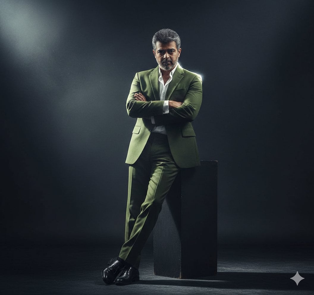 Prompt Cinematic Full Body Studio Photography Nano Banana Prompt AI image prompt example 4