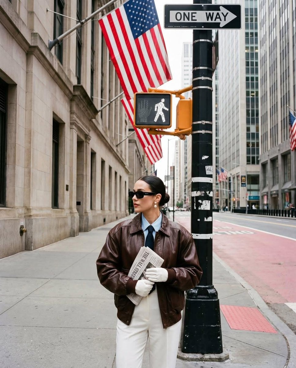 Ultra Realistic Street Fashion Photography Nano Banana Prompt AI image prompt example 2