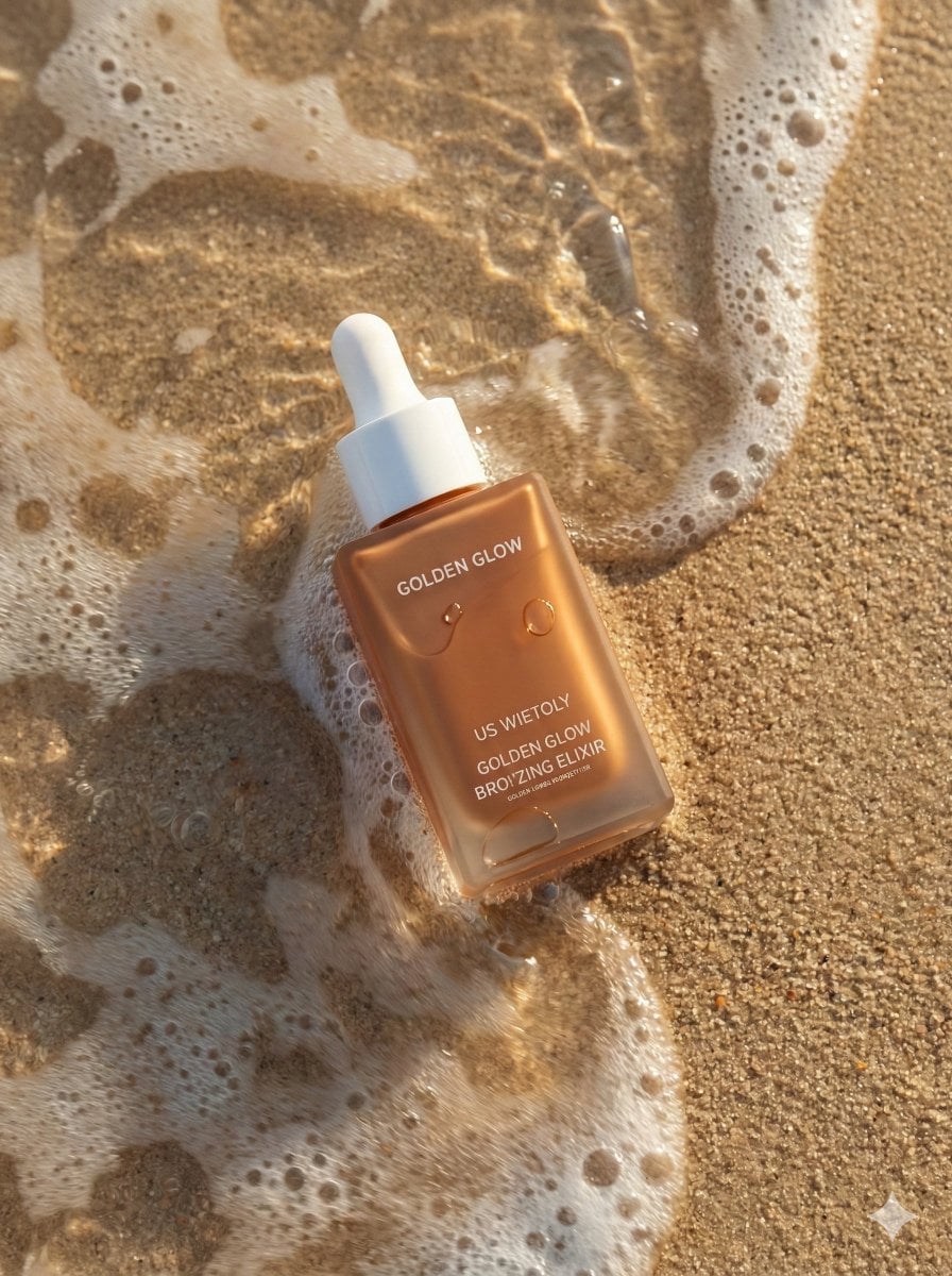 Ultra Realistic Summer Skincare Product Product Nano Banana Prompt AI image prompt example 2