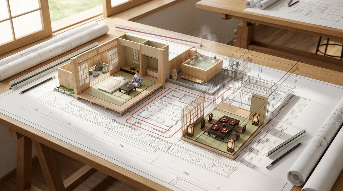 An Architectural Floor Plan Of 3D Illustration Nano Banana Prompt AI image prompt example 2