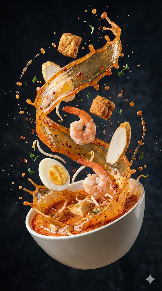 Image Prompt Subject Rich Asian Soup Action Food Nano Banana Prompt AI image prompt example 4