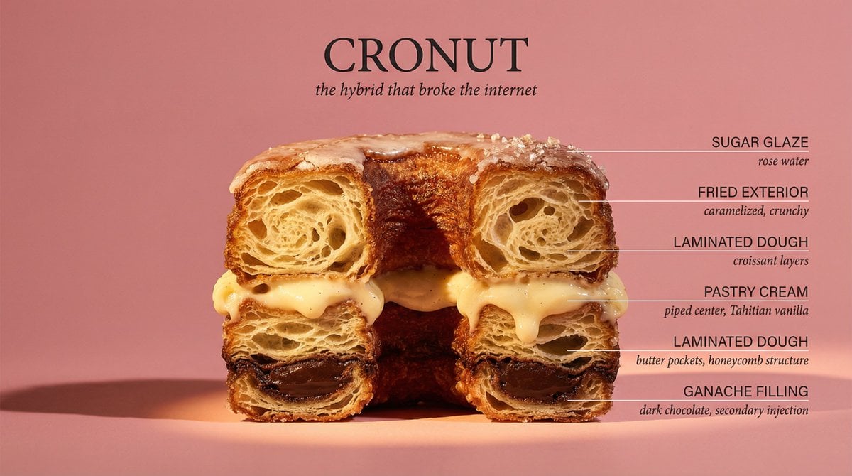 Perfect Cinematic Cross Section Cut Through Food Nano Banana Prompt AI image prompt example 4