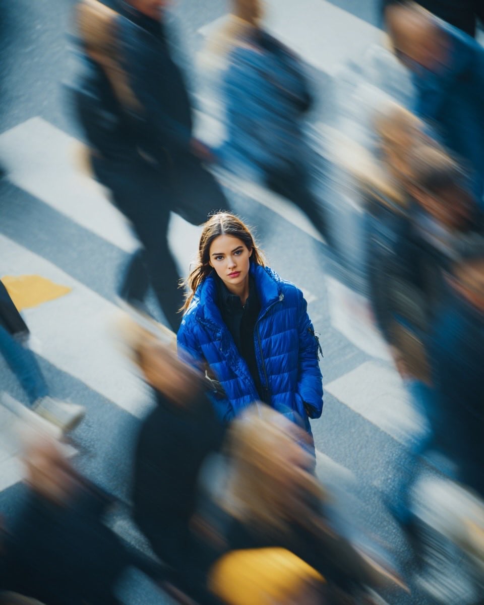 Ultra Realistic Cinematic Street Photography Nano Banana Prompt AI image prompt example 2