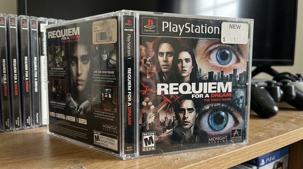 Playstation 1 Game Case With A Movie Product Nano Banana Prompt AI image prompt example 2