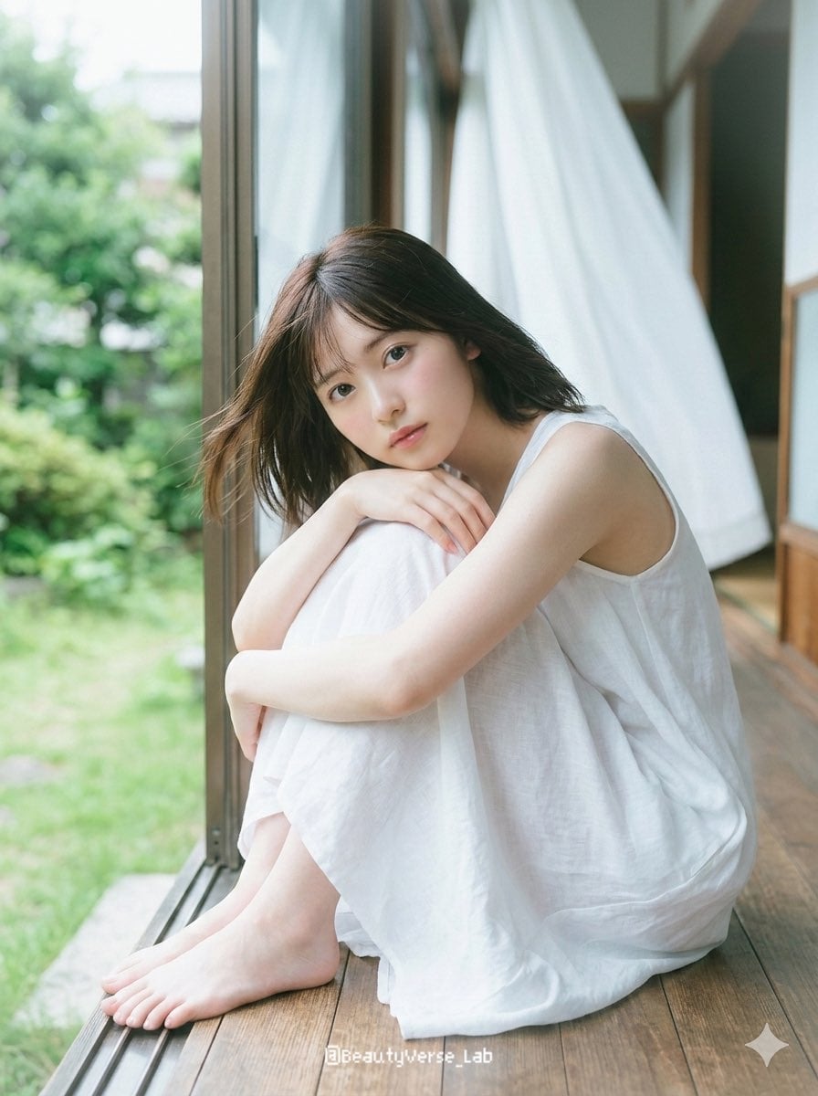 Character Subject Japanese Female Idol Photography Nano Banana Prompt AI image prompt example 2