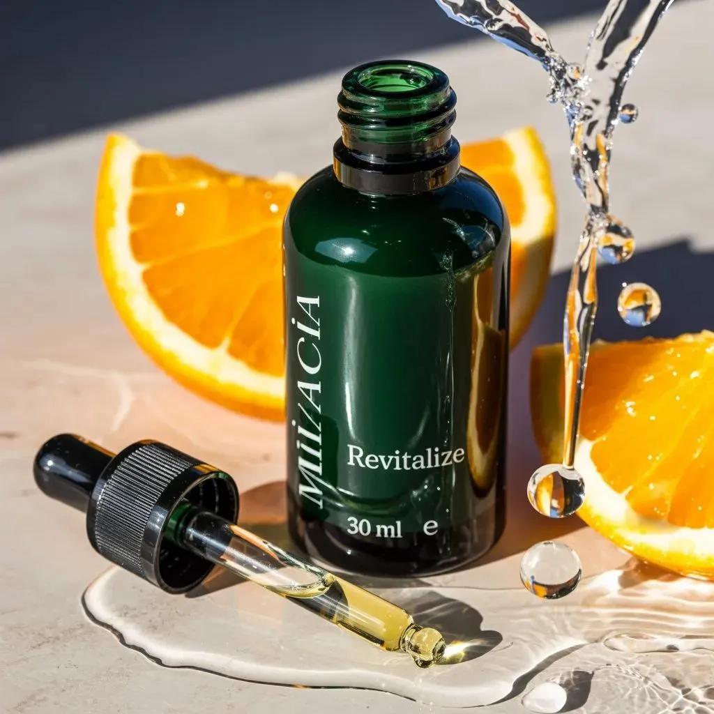 Ultra Realistic Premium Skincare Serum Product Nano Banana Prompt AI image prompt example 2