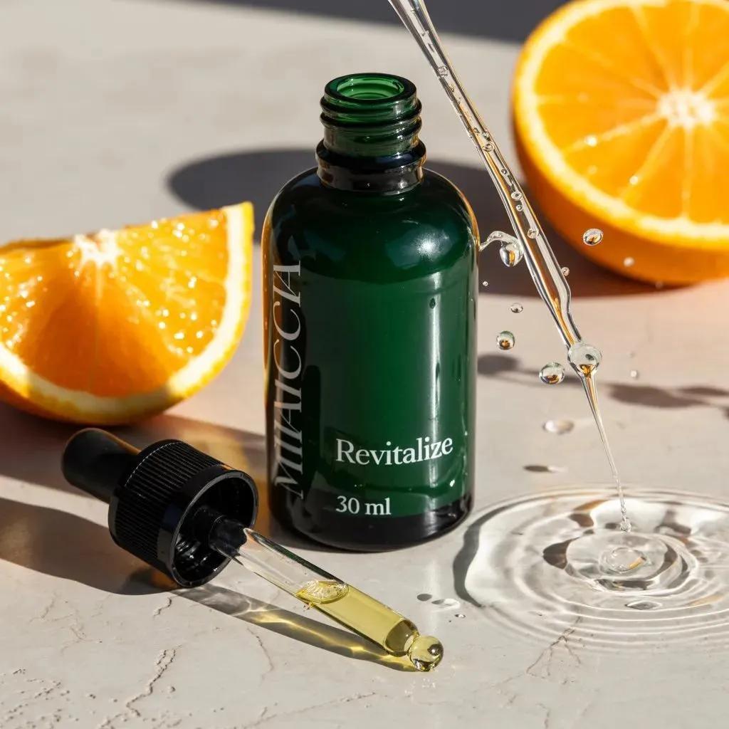 Ultra Realistic Premium Skincare Serum Product Nano Banana Prompt AI image prompt example 3