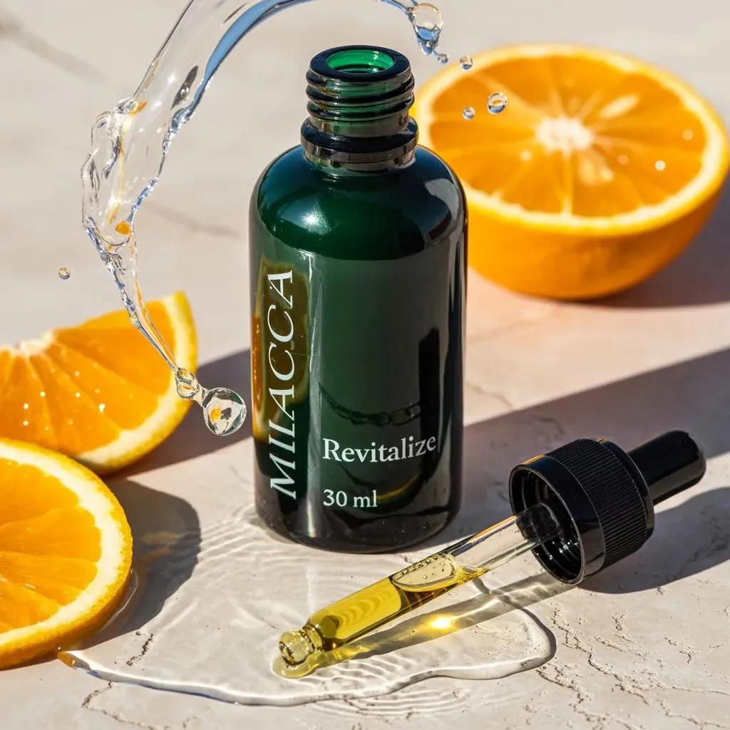 Ultra Realistic Premium Skincare Serum Product Nano Banana Prompt AI image prompt example 4