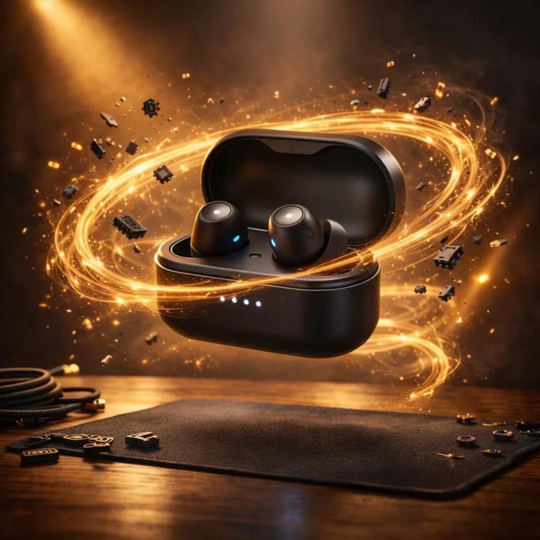 Ultra Realistic Gaming Mouse Floating Product Nano Banana Prompt AI image prompt example 3