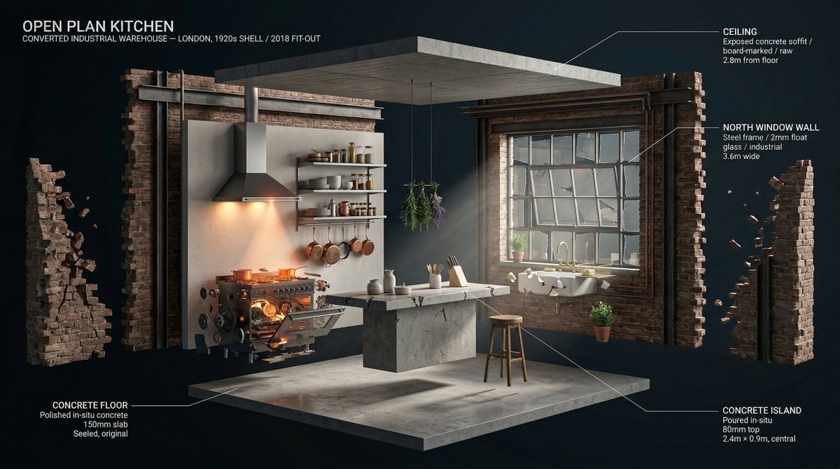 Room Type Pulled Apart In 3d Every Photography Nano Banana Prompt AI image prompt example 3
