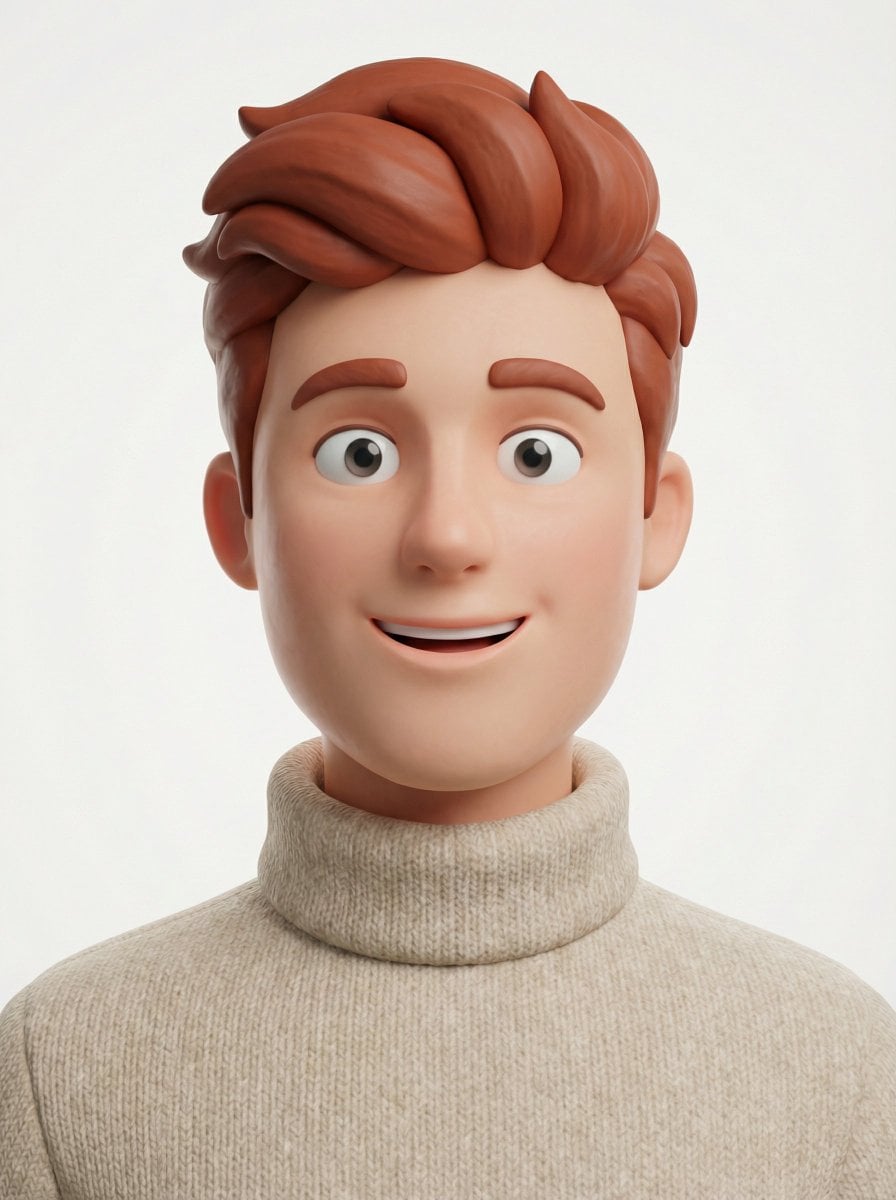 Create A Head And Shoulders Pixar 3D Illustration Nano Banana Prompt AI image prompt example 4