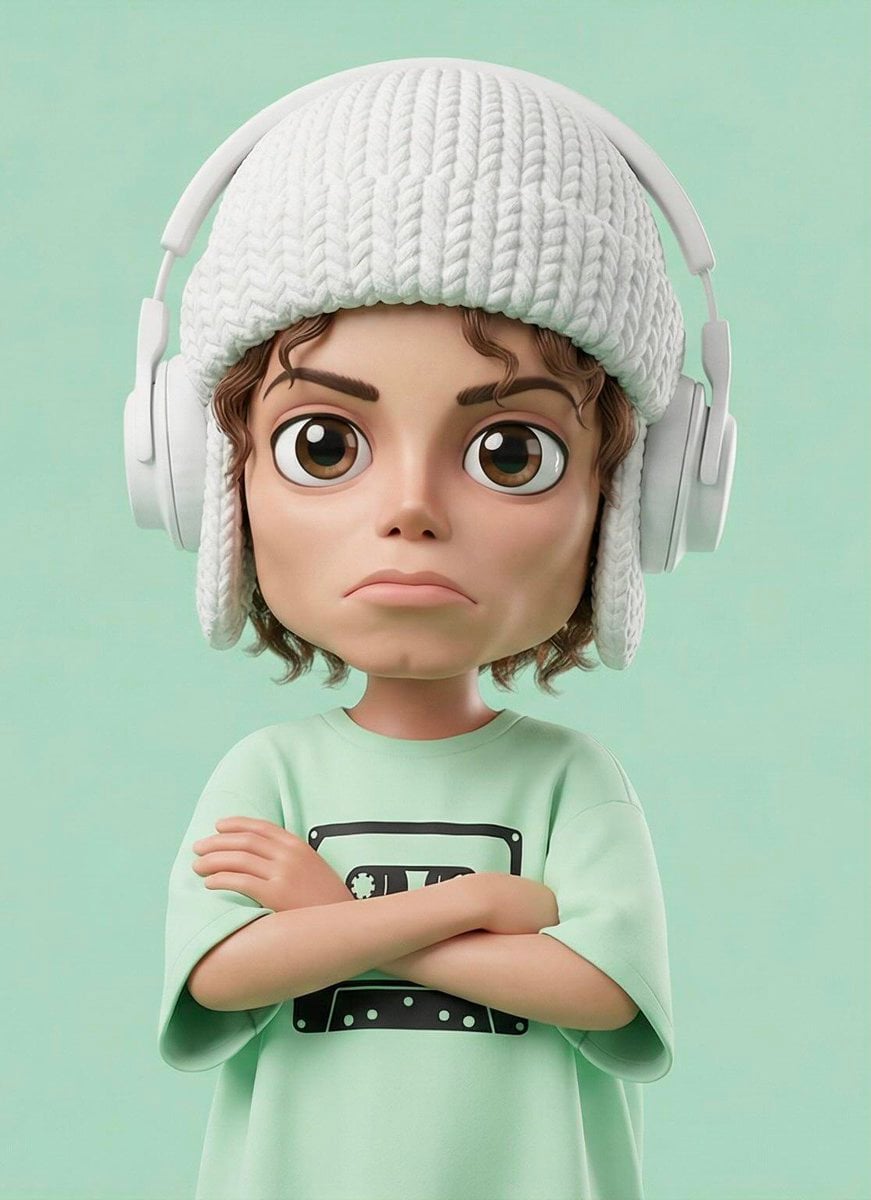 A Stylized 3d Cartoon Character Of 3D Illustration GPT Image 2 Prompt AI image prompt example 3
