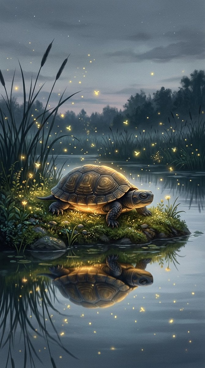 A Digital Fantasy Illustration Of 3D Illustration Nano Banana Prompt AI image prompt example 2