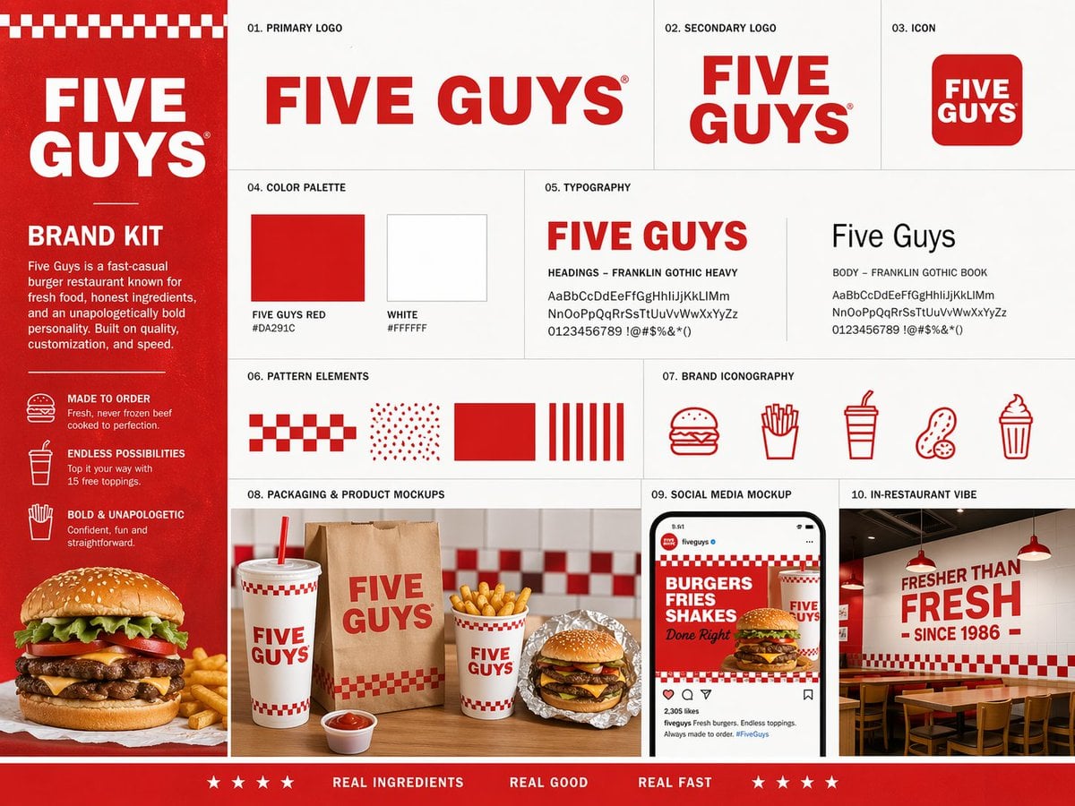 Create A Premium Brand Kit Board For Product GPT Image 2 Prompt AI image prompt example 2